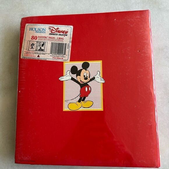 NEW IN PACKAGING 1989 DISNEY MICKEY MOUSE EASYSTIK PHOTO HOLDER - Picture 4 of 5